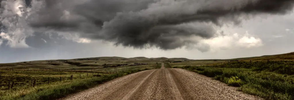 Best Practices for Managing Effluent and Stormwater 5 Storm clouds over a farm