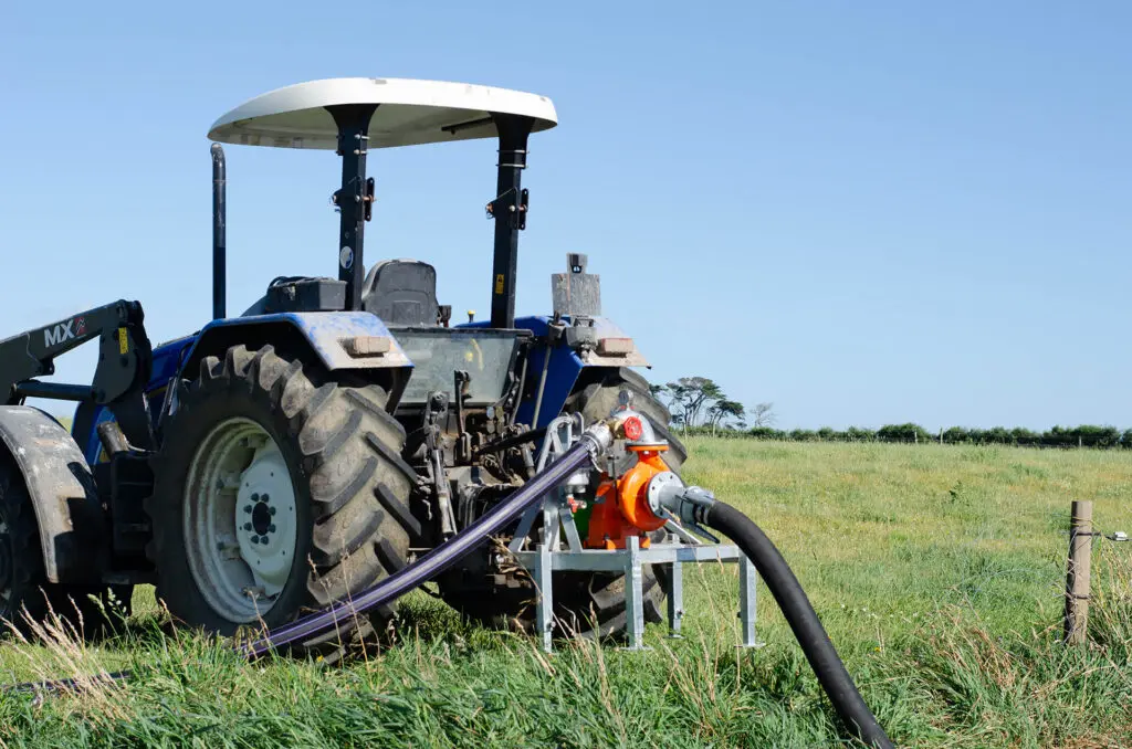 Is a Slurry Tanker More Efficient Than a PTO Pump System? 4 Nevada PTO Rovatti Effluent Pump in action