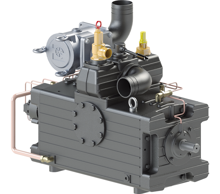 Vacumm Pump Battioni KTS 1080 fitted on triple axle slurry tankers