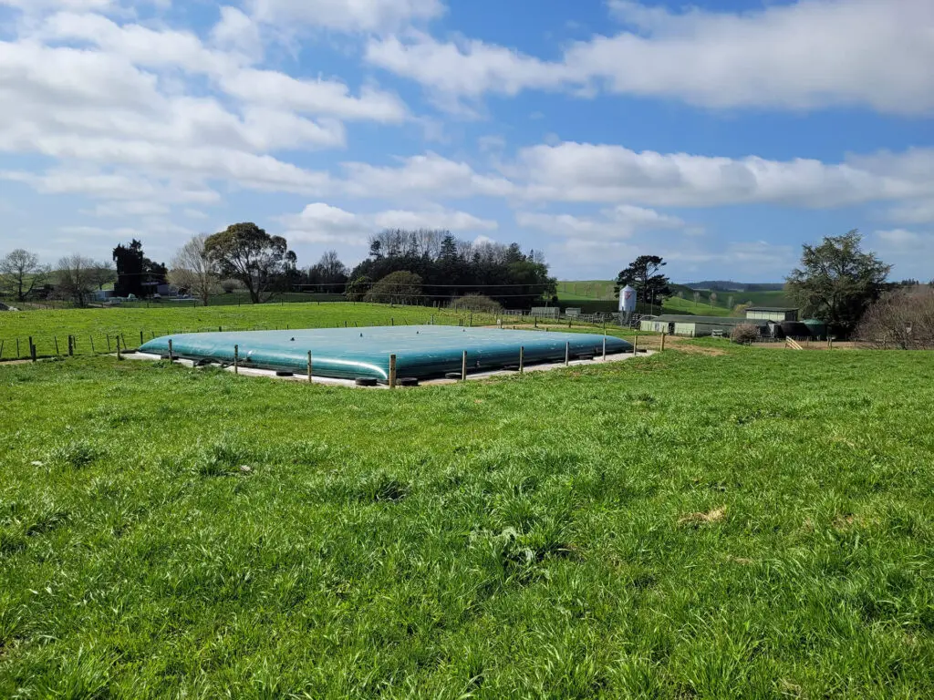 How to Stir an Effluent Bladder Tank 3 Nevada Bladder Tank on farm