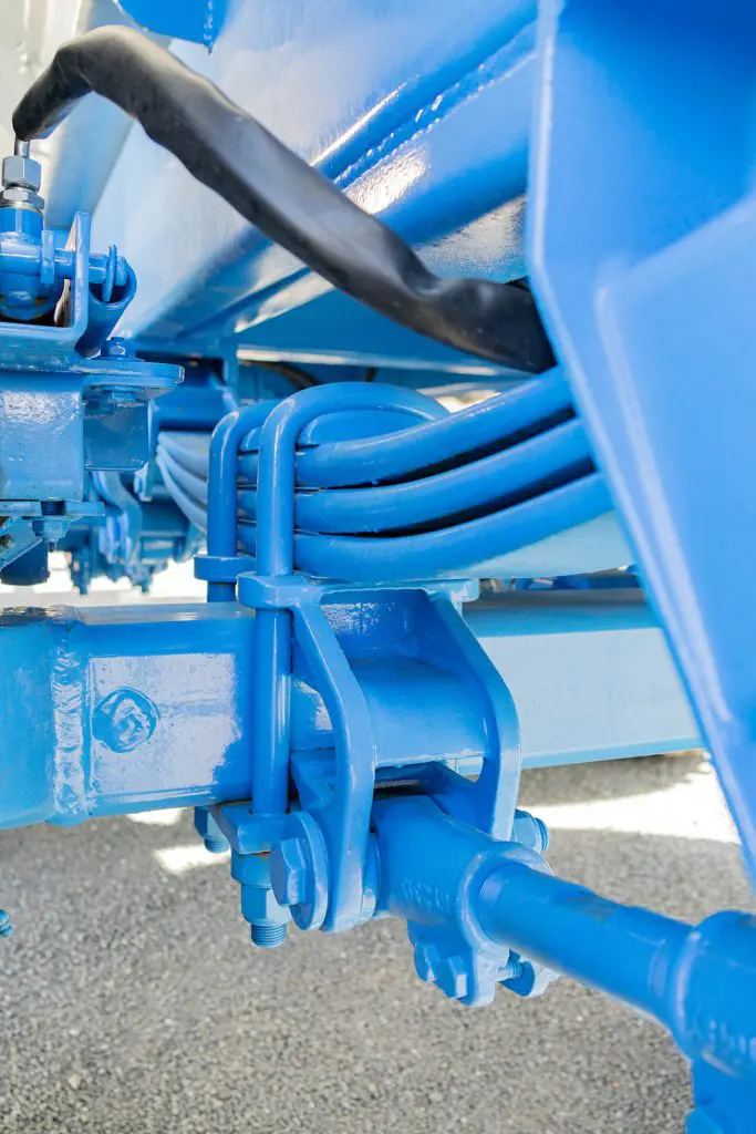 Nevada Triple Axle Slurry Tanker Suspension