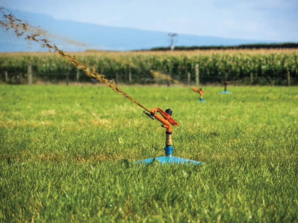 Fertigation – A Smart Strategy for Crop Irrigation 2 Nevada Fertigator in action spreading dairy effluent