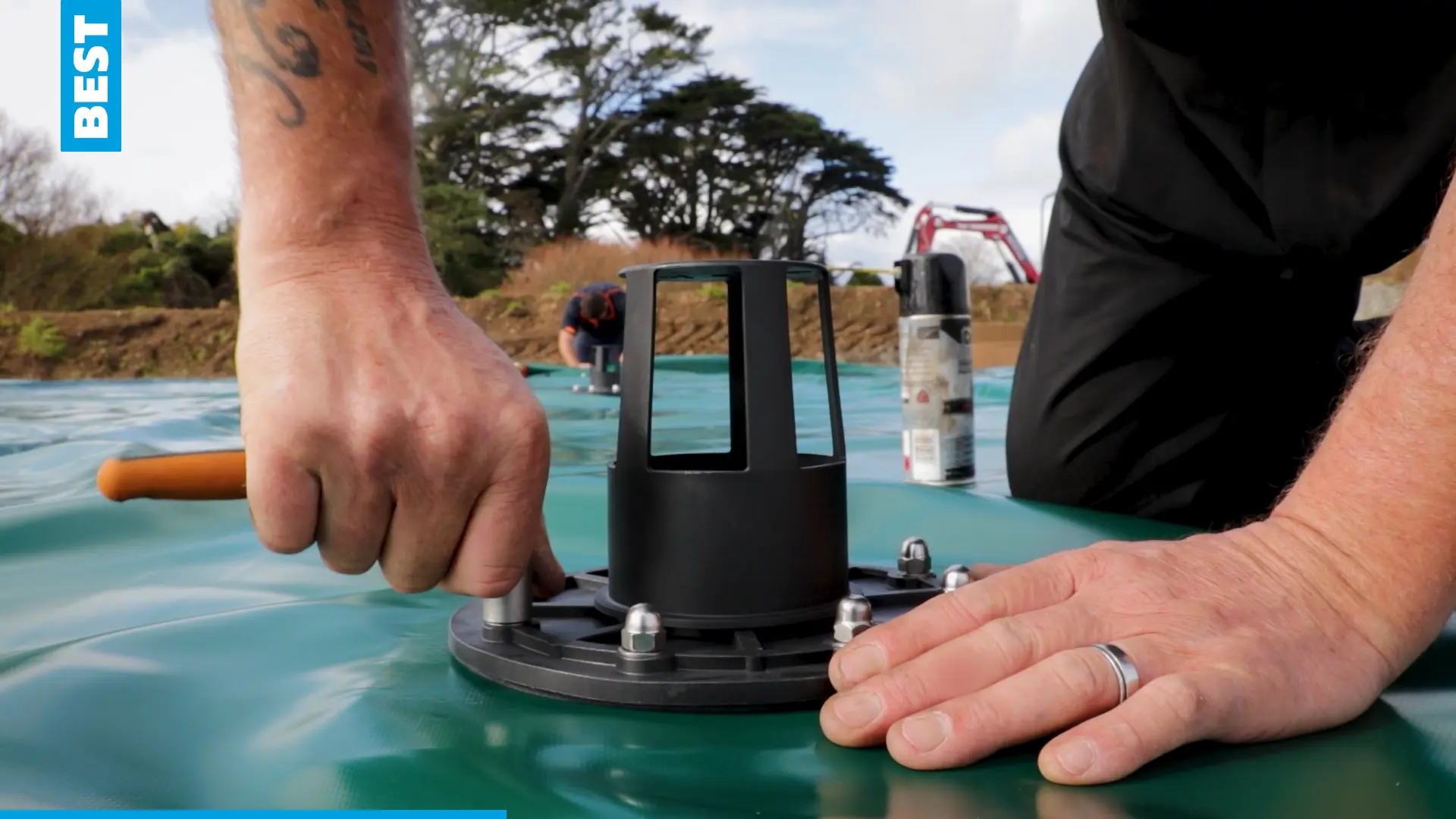 Fixing Air Vent to Nevada Bladder Tank