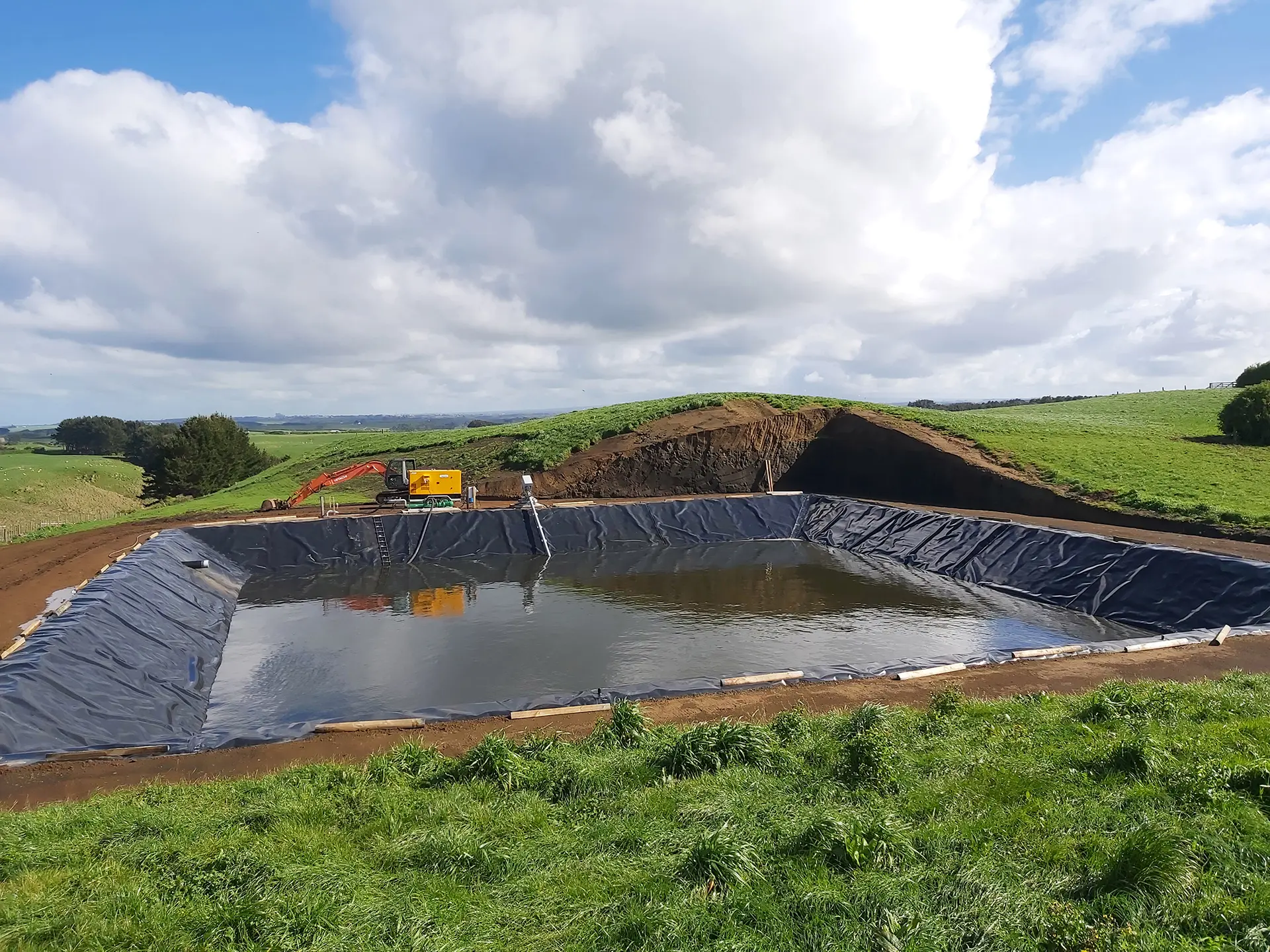 Nevada HDPE Effluent Storage Pond