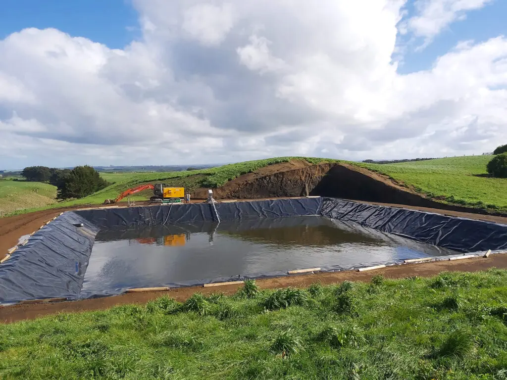 Effluent Storage Showdown 3 Nevada HDPE Effluent Storage Pond