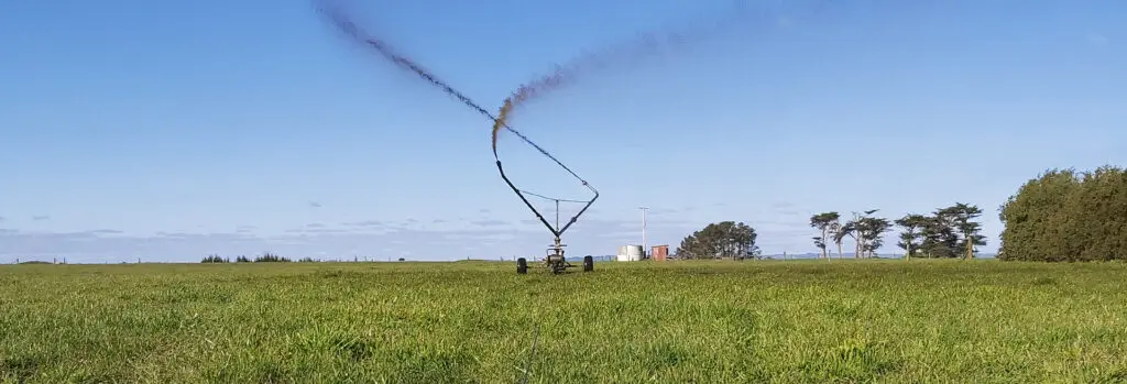 Pressure & Flow Requirements for your Effluent Pump 2 Nevada Travelling Irrigator spreading effluent