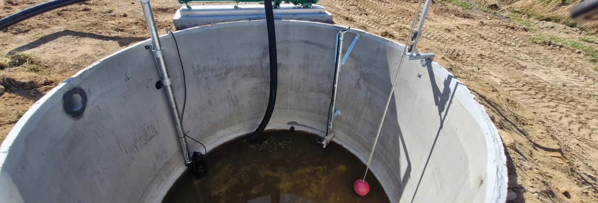 Nevada Effluent Sump Setup