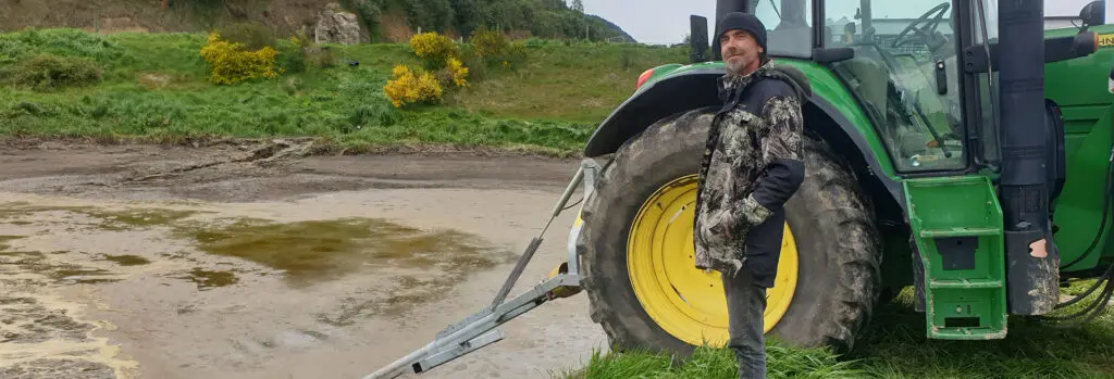Glen Calls it the Rolls Royce of Pond Stirrers 5 Glen with his Nevada PTO Stirrer in action
