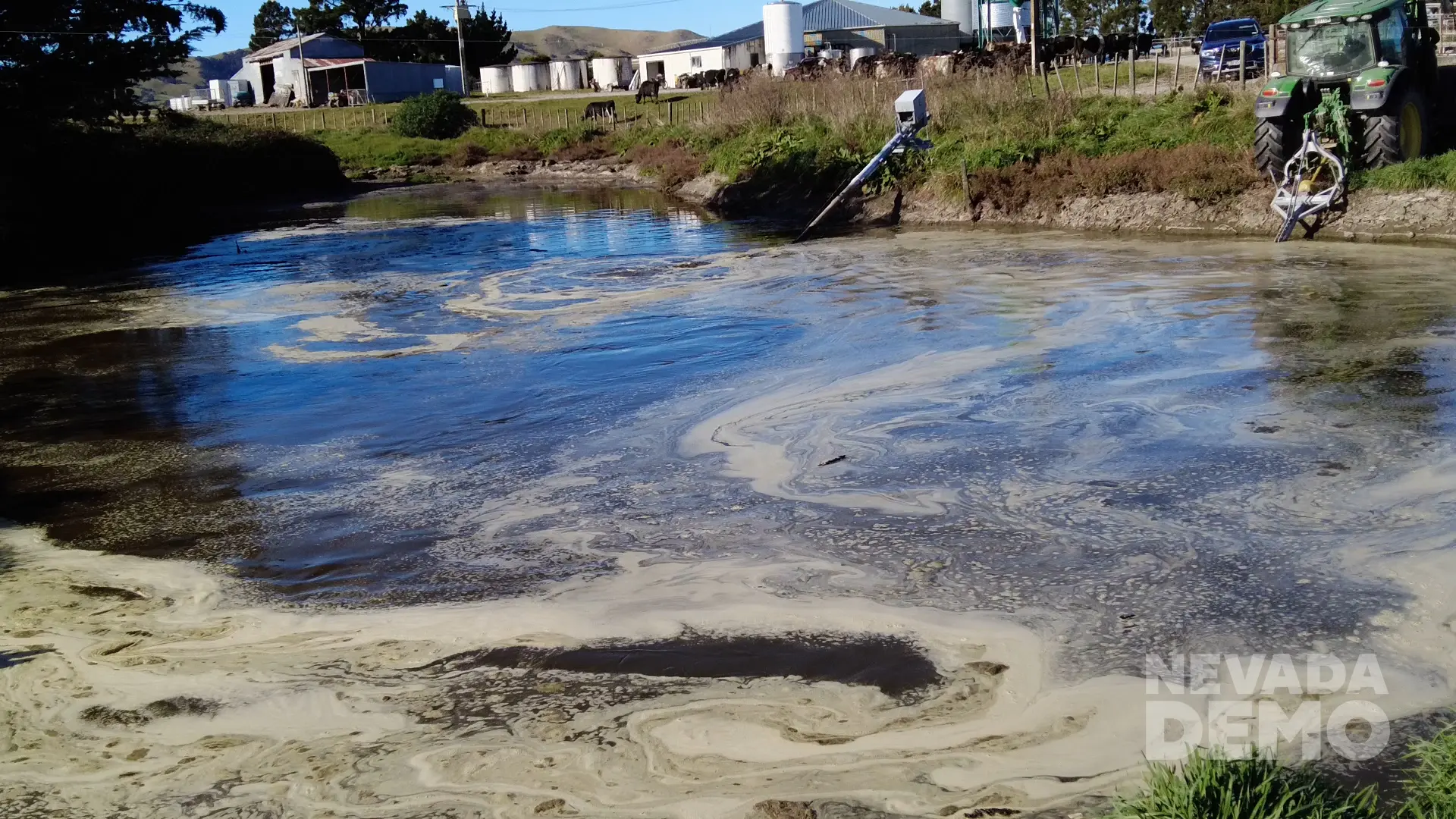 Nevada PTO Stirrer in Pond