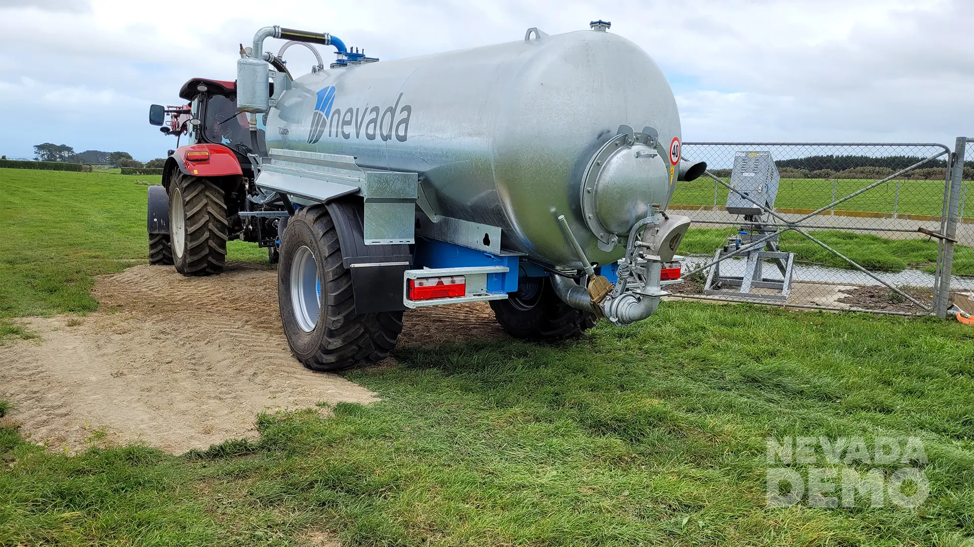Nevada 10,000L Single Axle Slurry Tanker - David Smith