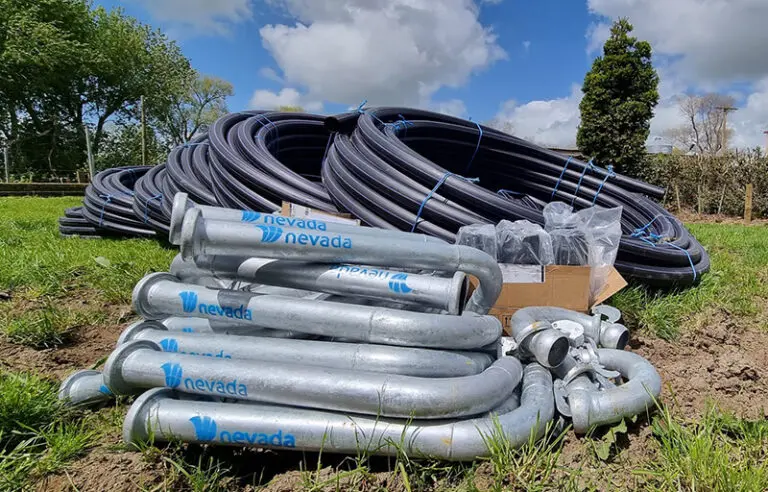 Nevada Hydrants and Pipes ready for Install