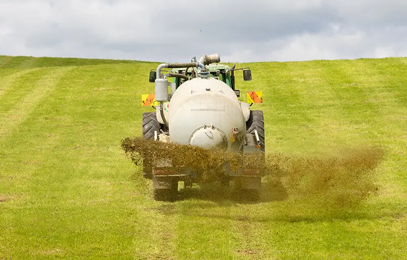 Nevada RainWave spreading effluent accross the paddock