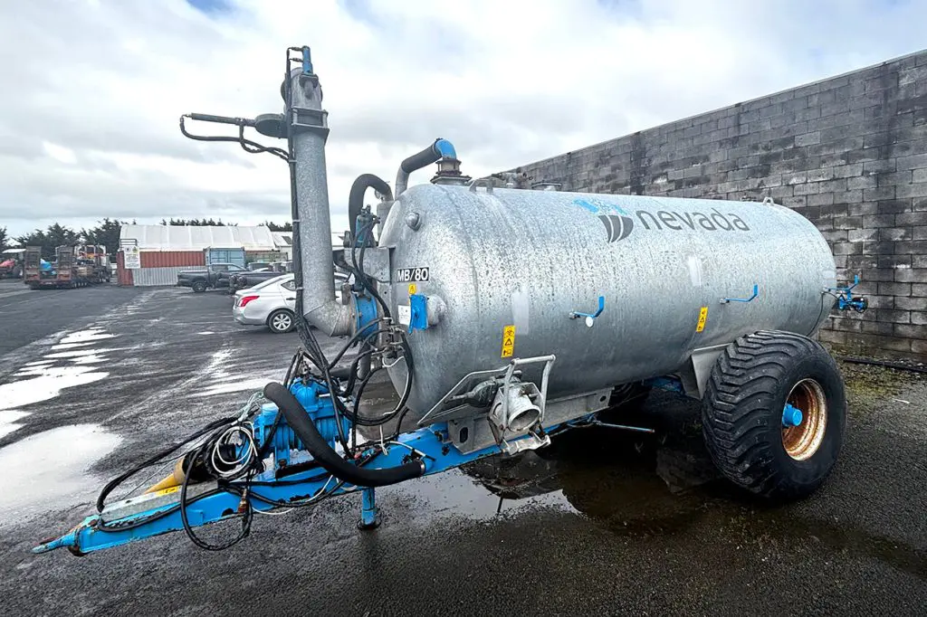 Nevada Trade-in 8,200L Single Axle Slurry Tanker with Auto-Fill for sale