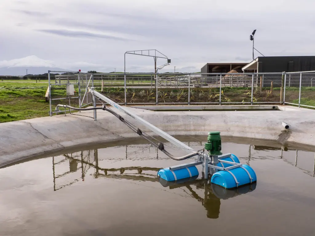 Managing Effluent Over Winter Wet Weather Seasons 2 Nevada pondboom dish 04