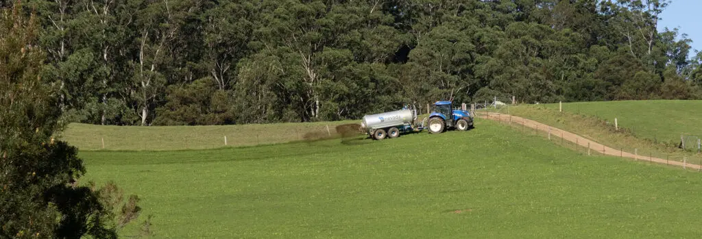 How to Spread More Effectively with your Slurry Tanker 11 Nevada tandem slurry tanker in Dorrigo NSW Australia