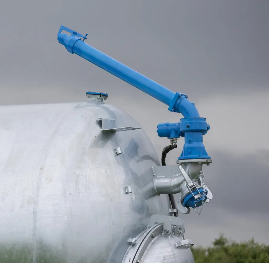 Nevada RainGun applciator on a Slurry Tanker