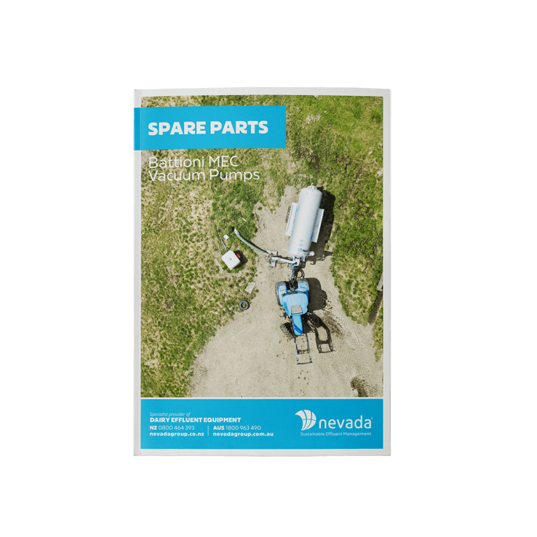 Our Catalogues 8 Nevada Battioni MEC Vacuum Pump Spare Parts Breakdown Catalogue