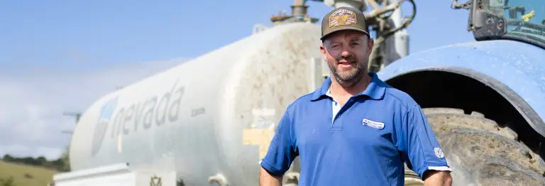 Logan Hewlett Hero On farm in Mata, Northland