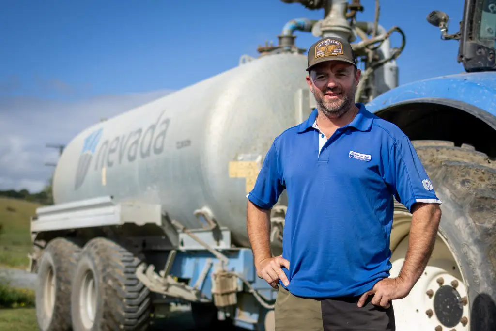 Logan Hewlett Hero On farm in Mata, Northland