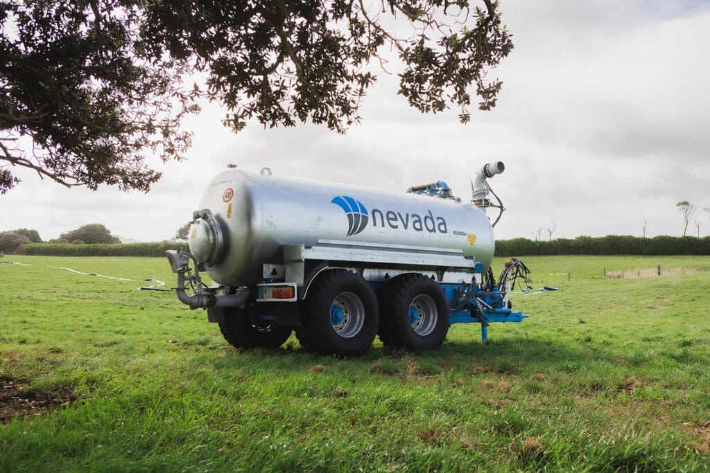 Nevada Tandem Slurry Tanker
