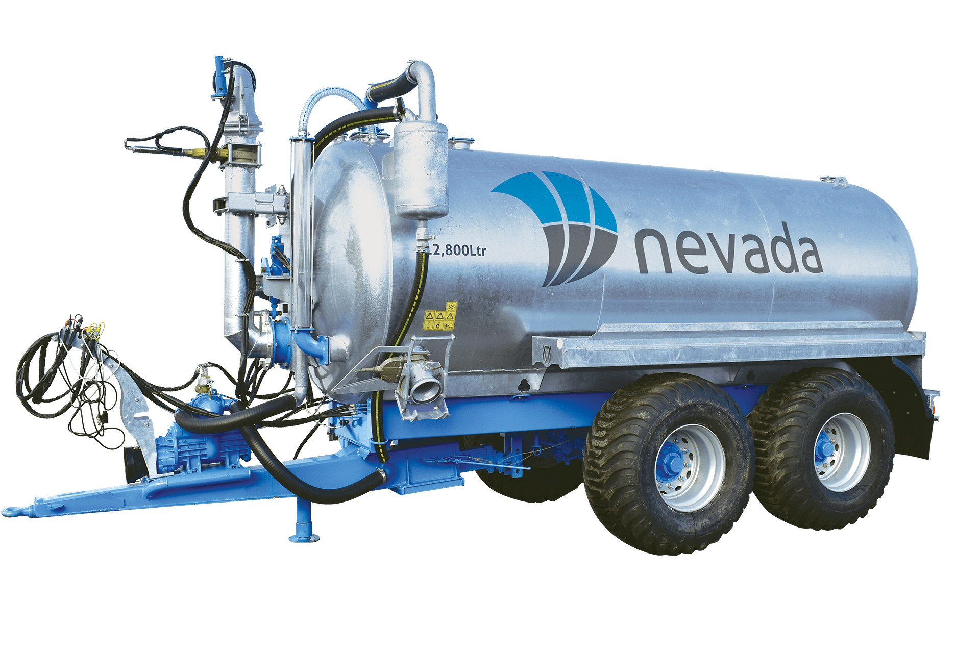 Nevada 12800L Tandem Slurry Tanker product shot