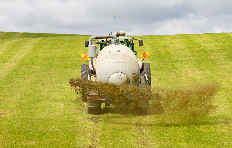 Nevada RainWave spreading effluent accross the paddock